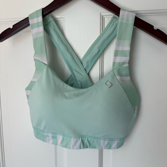 Brooks Mint Green High Impact Sports Bra - Picture 1 of 4